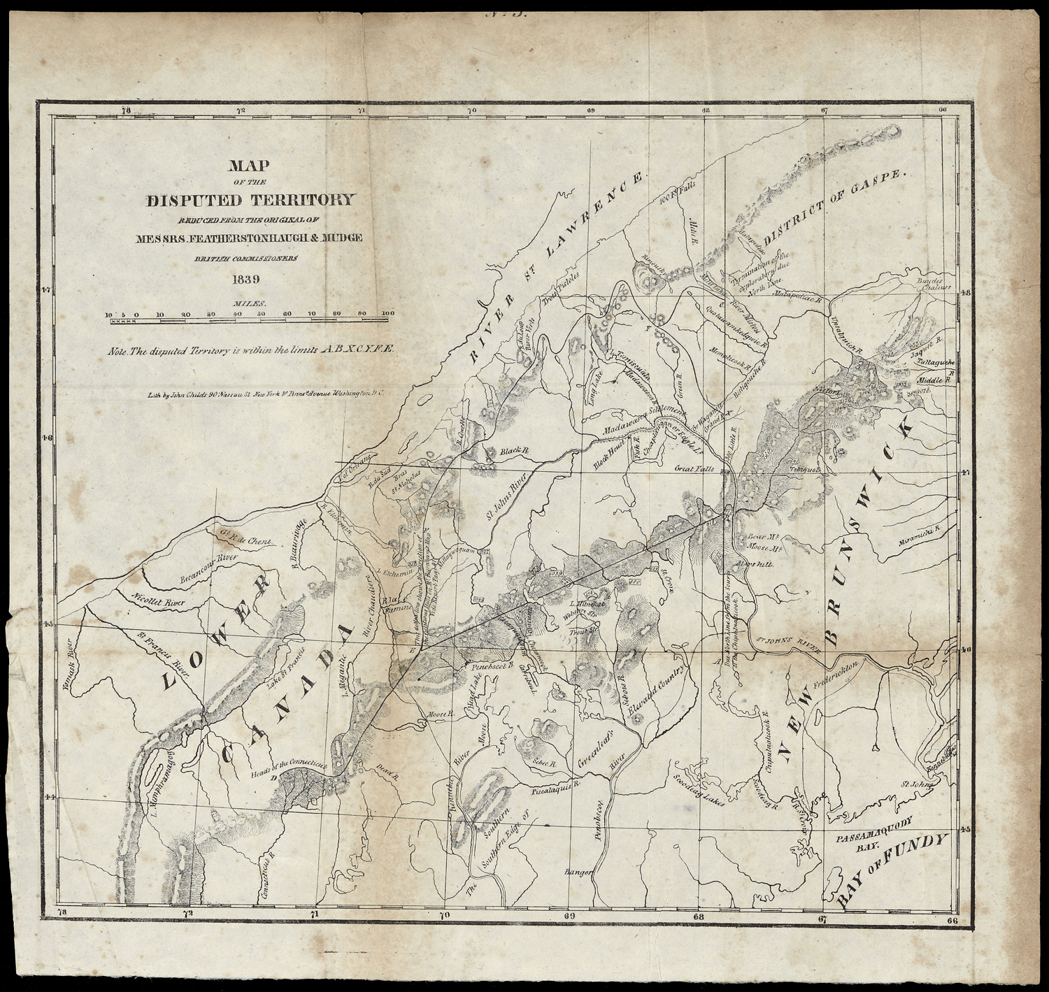 Lecture The sterAshburton Treaty and Maine’s Northern Border Old